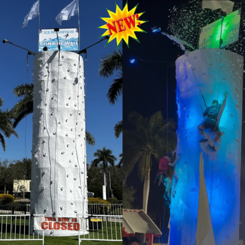 40' Ice Mountain Climbing Wall