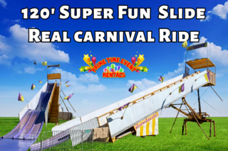120' Carnival Super Fun Slide