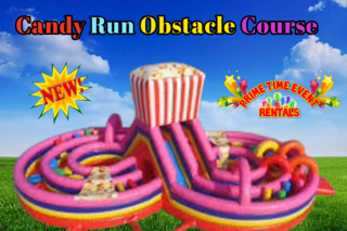 Candy Run Obstacle Course
