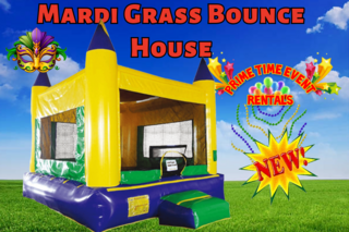 Mardi Grass Bounce House