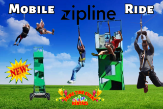  Mobile Zipline Double Line Ride