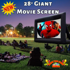 28' Giant Movie Screen