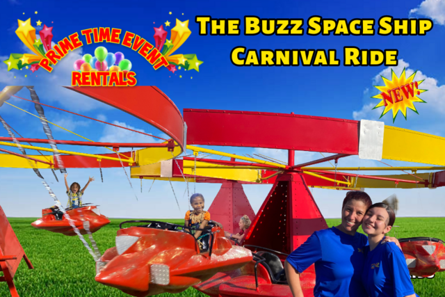 The Buzz Space Ship Carnival Ride
