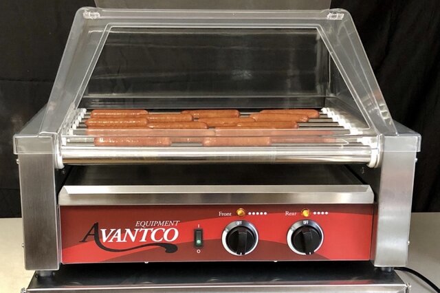 *Hot Dog Roller Grill