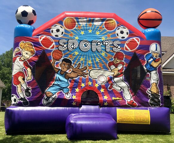 *Sports Bounce House*
