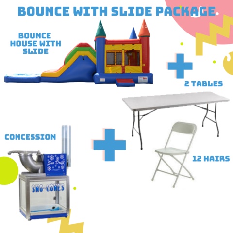 Bounce with slide package