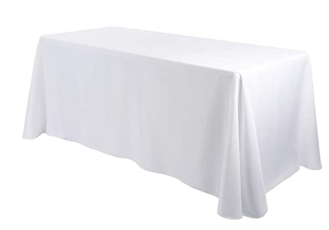Rectangular Polyester Tablecloth - 90