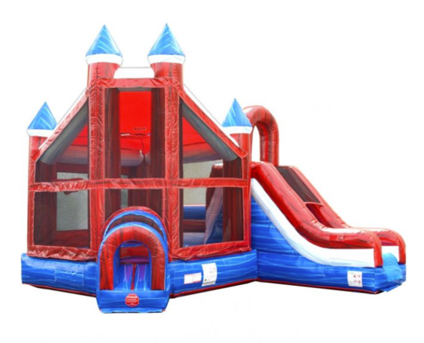 Red, White and Blue Deluxe Castle Combo