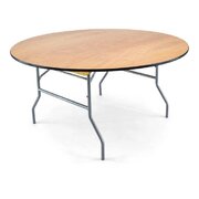 5' Round Wooden Table