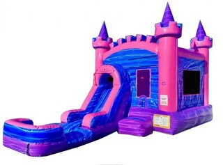 Princess Castle Bounce / Slide Combo (Dry)