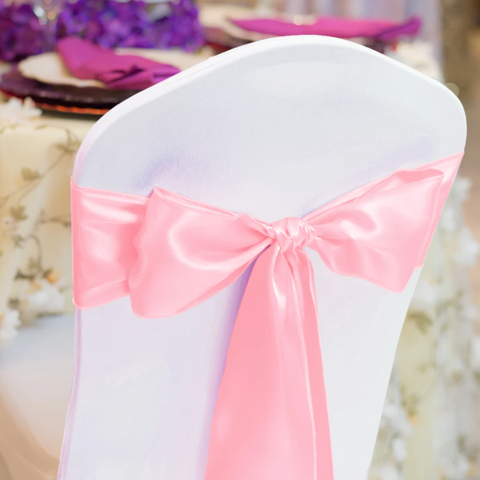 BLUSH CHAIR SASH (Pink)