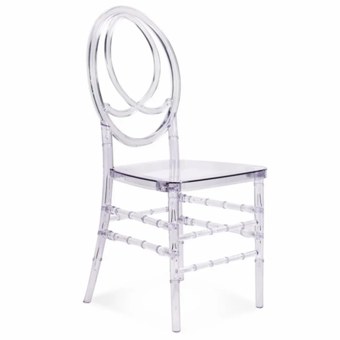 Clear Crystal Chivari Chair