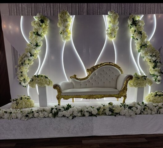 Ivory stage cover 
