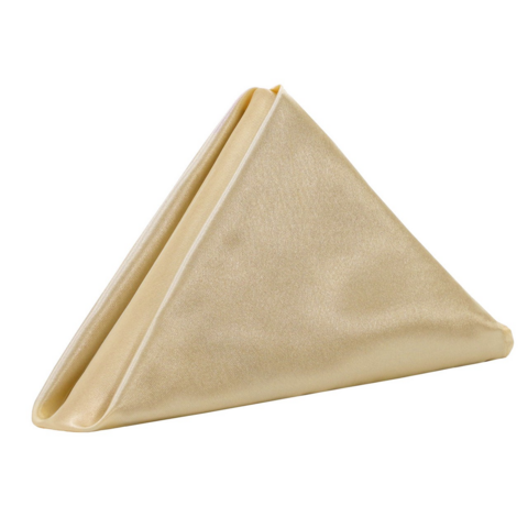 Champagne Satin NApkins