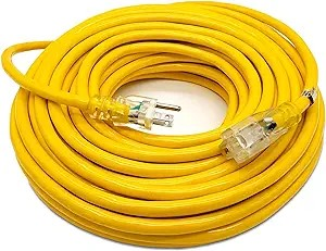 100 Ft Heavy Duty Extension Cord 