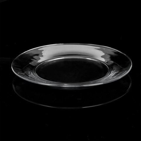 Clear Glass Plates 10.5 inch