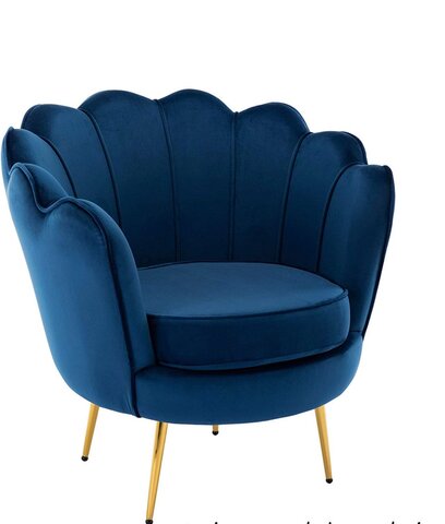 Party Blue Arm Chair