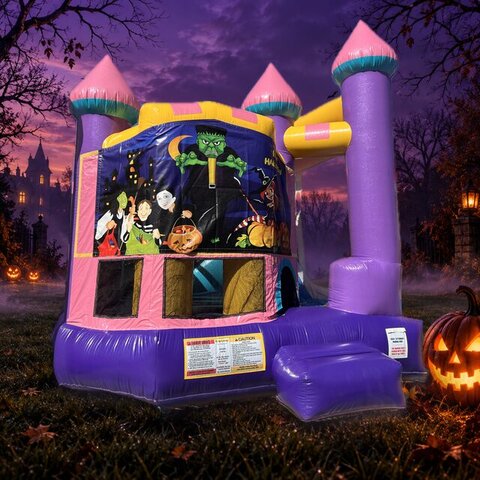Halloween Frankenstein and Friends bounce house, see all Halloween rentals