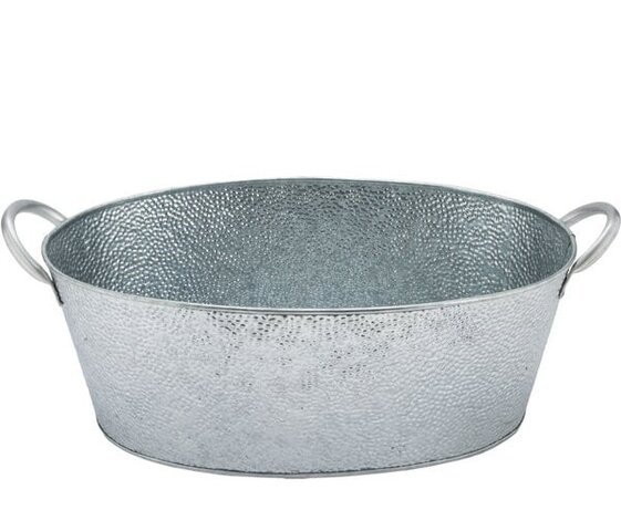 Galvanized Oval Beverage Tub