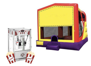 4 IN 1 Red/Yellow Combo and Popcorn Machine Fun Pack