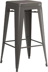 Ashton Bar Stool, Gun Metal