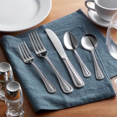 Beaded Stainless Steel- Flatware (10)