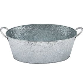 Galvanized Oval Beverage Tub