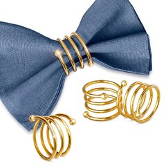 Napkin Rings Gold (10) 
