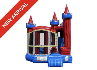 Backyard Tower Combo - (Red/Blue)