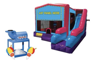 C7 Combo Pink/Purple and Snow Cone Machine Fun Pack