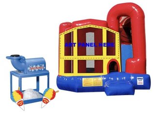 Backyard Combo Red/Blue and Snow Cone Fun Pack