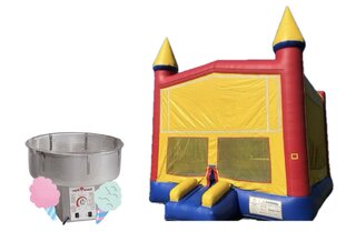 15x15 Red/Blue Castle and Cotton Candy Fun Pack