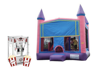 15x15 Combo and Popcorn Machine Fun Pack