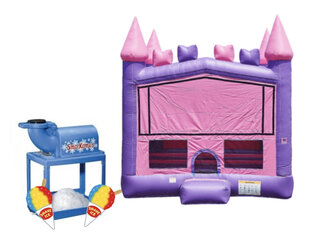 15x15 Pink Castle and Snow Cone Machine Fun Pack