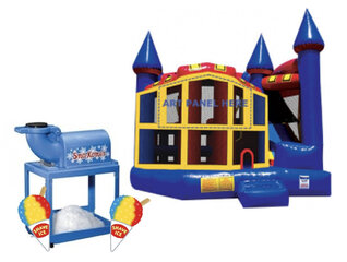  5 IN 1 Red/Blue Combo and Snow Cone Machine Fun Pack  