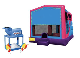4 IN 1 Pink/Purple Combo and Snow Cone Machine Fun Pack