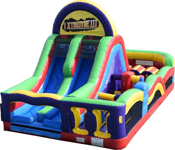 Inflatable Obstacle course rentals| Mesa, AZ | Rad Bounce