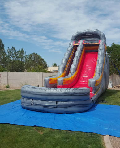 20ft Towering Inferno waterslide 