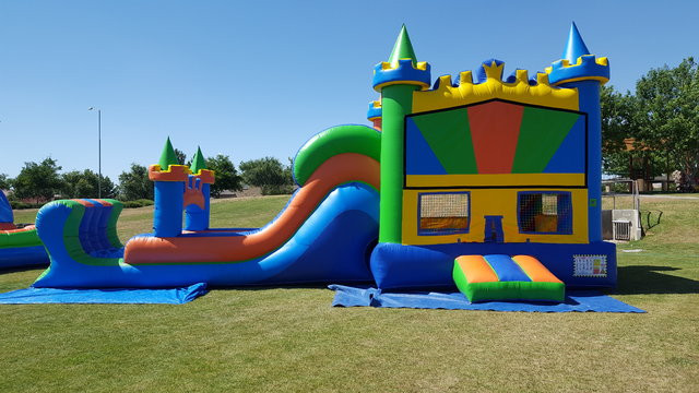 3n1 extra large water slide castle combo 