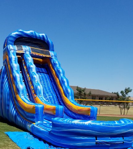 20ft Rockin Riptide waterslide  