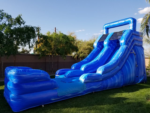 Blue Lagoon slide