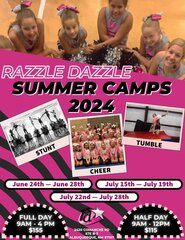 Full Day - Pink and Black Take forces cheer/dance camp-July 2024 #2