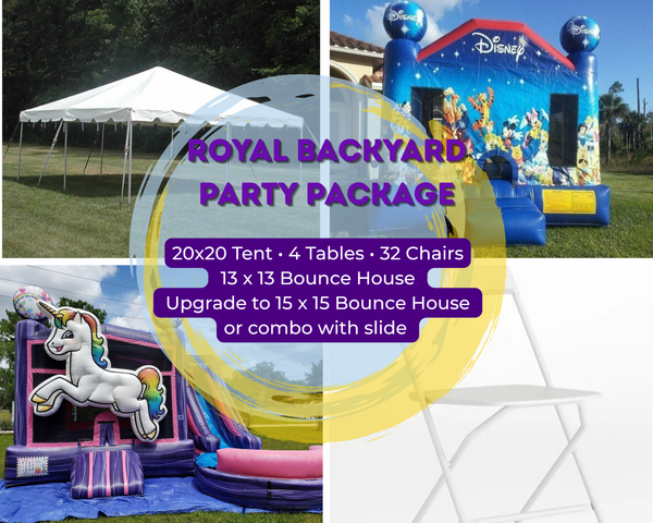 Royal Backyard Party Package