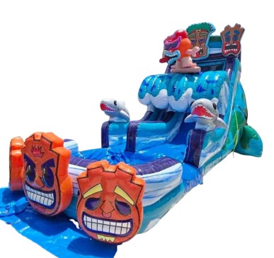 18 ft Tiki Wave Water Slide view 2