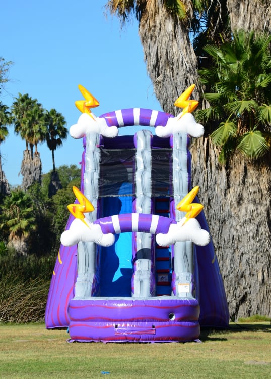 20 ft Lightning Waterslide