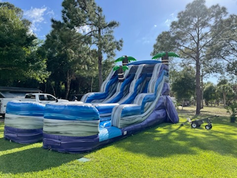18 ft Twin Falls Water Slide