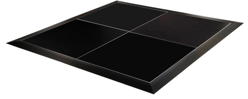 Black Dance floor