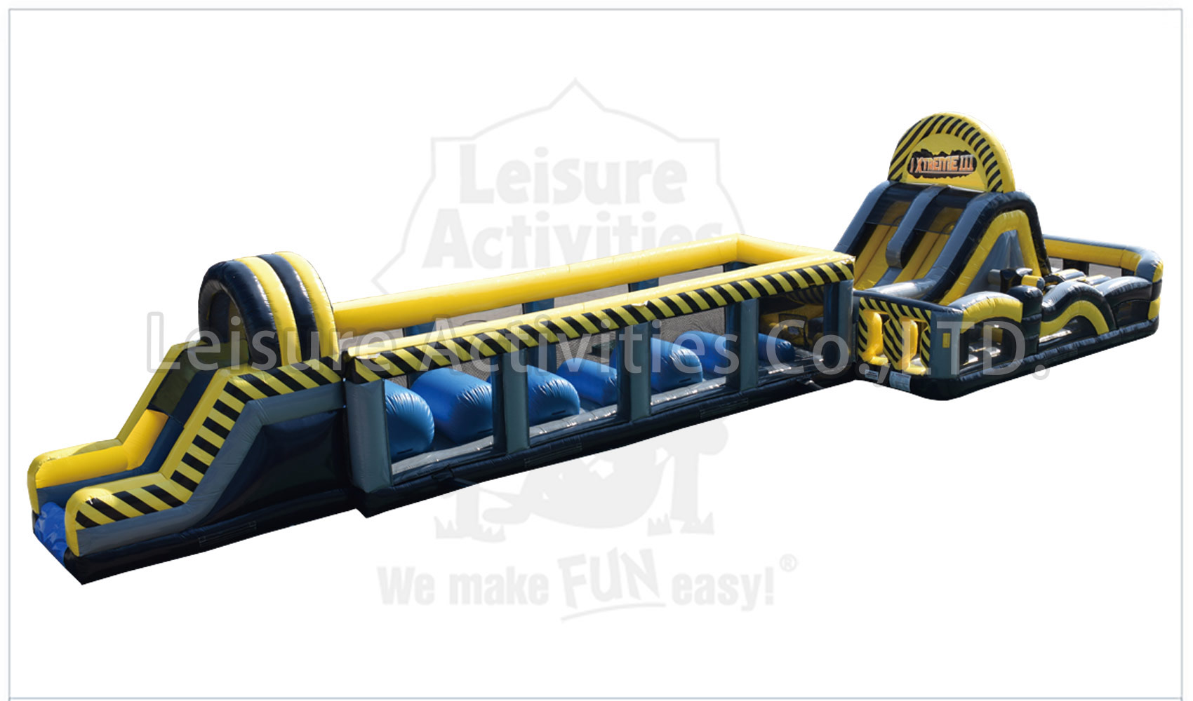 The Ultimate Caution Obstacle Course (Dry)
