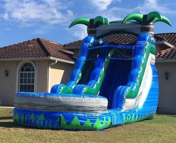 16 ft Paradise Falls Water Slide