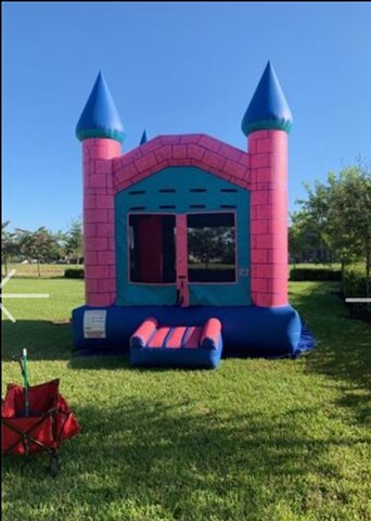 Pink Castle Bouncer